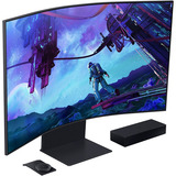 SAMSUNG Odyssey Ark S55CG970NU, Gaming-Monitor 139.7 cm (55 Zoll), schwarz, UltraHD/4K, VA, Curved, FreeSync Premium Pro, 165Hz Panel