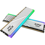ADATA DIMM 32 GB DDR5-5600 (2x 16 GB) Dual-Kit, Arbeitsspeicher weiß, AX5U5600C4616G-DTLABRWH, XPG Lancer Blade RGB, INTEL XMP, AMD EXPO