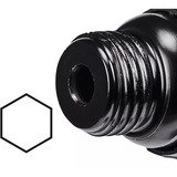 EINHELL Druckluft-Meißelhammer TC-PC 45 rot/schwarz, mit 4-teiligem Meißel-Set, Koffer