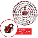 EINHELL Power X-Change Akku-Rohr-Reinigungsgerät TE-DA 18/760 Li-Solo, 18Volt rot/schwarz, ohne Akku und Ladegerät