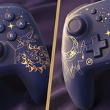 HORI  HORIPAD Turbo (Psiana und Nachtara), Gamepad dunkelviolett/gold, Nintendo Switch 2