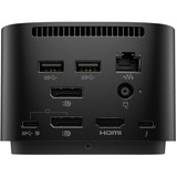 HP Thunderbolt Dock G4 120 W Generalüberholt, Dockingstation schwarz, 120 Watt, USB-C, DisplayPort, HDMI