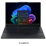 Lenovo ThinkPad E16 G4 (21YC0008GE), Notebook schwarz, Intel® Core™ Ultra 5 325, Intel® Graphics, 16 GB DDR5, 512 GB (512 GB SSD), Windows 11 Pro