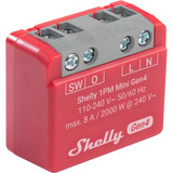 Shelly 1PM Mini Gen4, Relais rot, 2er Pack