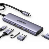 UGREEN CM511 5-in-1 USB-C Hub, Dockingstation 
