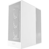 NZXT H7 Flow ( 2024 )  , Tower-Gehäuse weiß, Tempered Glass