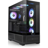 Thermaltake View 370 TG ARGB Black, Tower-Gehäuse schwarz, Tempered Glass x 3