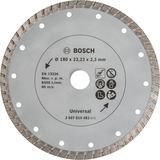 Bosch Heimwerken & Garten Diamanttrennscheibe Turbo, Ø 180mm Bohrung 22,23mm