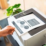 Brother HL-L5210DW, Laserdrucker grau, USB, LAN, WLAN, Duplex (Druck)