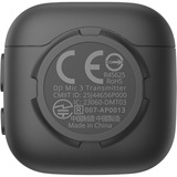 DJI Mic 3-Sender DMT03, Mikrofon schwarz, Bluetooth 5.4