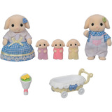 EPOCH Traumwiesen Sylvanian Families - Kaninchen Familie, Konstruktionsspielzeug 
