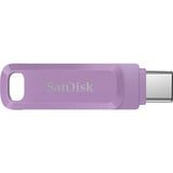 SanDisk Ultra Dual Drive Go USB Type-C 128 GB, USB-Stick lila, USB-A 3.2 Gen 1, USB-C 3.2 Gen 1
