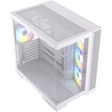 Silentware View A-RGB , Tower-Gehäuse weiß, Tempered Glass x2