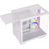 Silentware View A-RGB , Tower-Gehäuse weiß, Tempered Glass x2