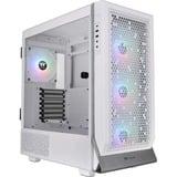 Thermaltake Ceres 500 TG ARGB Snow White, Tower-Gehäuse weiß, Tempered Glass
