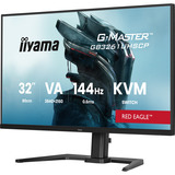 iiyama G-Master GB3261UHSCP-B1 Red Eagle, Gaming-Monitor 80 cm (31.5 Zoll), schwarz (matt), UltraHD/4K, VA, HDMI, DP, USB-C, USB-Hub, KVM, 144Hz Panel