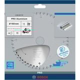 Bosch PRO Aluminium cordless Kreissägeblatt, Ø 160mm, 52Z Bohrung 20mm, für Akku-Handkreissägen