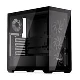 Krux EXO , Tower-Gehäuse schwarz, Tempered Glass x 2