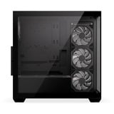 Krux EXO , Tower-Gehäuse schwarz, Tempered Glass x 2