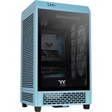 Thermaltake The Tower 200 Turquoise, Tower-Gehäuse türkis, Tempered Glass