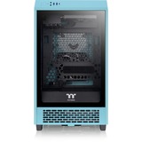 Thermaltake The Tower 200 Turquoise, Tower-Gehäuse türkis, Tempered Glass
