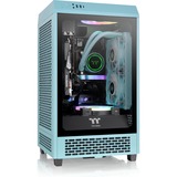 Thermaltake The Tower 200 Turquoise, Tower-Gehäuse türkis, Tempered Glass