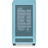 Thermaltake The Tower 200 Turquoise, Tower-Gehäuse türkis, Tempered Glass