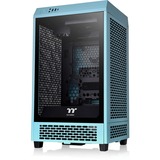 Thermaltake The Tower 200 Turquoise, Tower-Gehäuse türkis, Tempered Glass