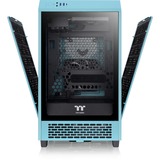 Thermaltake The Tower 200 Turquoise, Tower-Gehäuse türkis, Tempered Glass