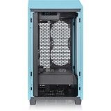 Thermaltake The Tower 200 Turquoise, Tower-Gehäuse türkis, Tempered Glass