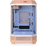 Thermaltake The Tower 300 Peach Fuzz, Tower-Gehäuse pfirsich, Tempered Glass