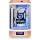Thermaltake The Tower 300 Peach Fuzz, Tower-Gehäuse pfirsich, Tempered Glass