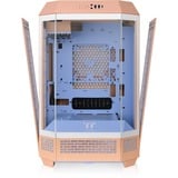 Thermaltake The Tower 300 Peach Fuzz, Tower-Gehäuse pfirsich, Tempered Glass