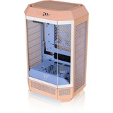 Thermaltake The Tower 300 Peach Fuzz, Tower-Gehäuse pfirsich, Tempered Glass