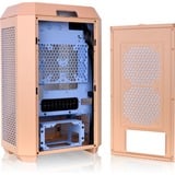 Thermaltake The Tower 300 Peach Fuzz, Tower-Gehäuse pfirsich, Tempered Glass