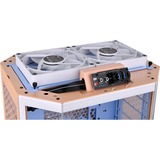 Thermaltake The Tower 300 Peach Fuzz, Tower-Gehäuse pfirsich, Tempered Glass