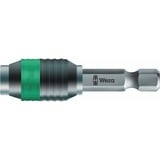 Wera 889/4/1 K Rapidaptor Universalhalter, 1/4", Steckschlüssel- Adapter schwarz/grün, für Bits