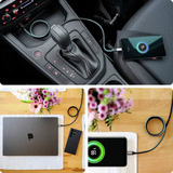 Ansmann Magnetisches USB Typ-C Ladekabel schwarz, USB-C