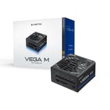 Chieftec VEGA M PPG-850-C, PC-Netzteil schwarz, 1x 12 Pin High Power GPU, 4x PCIe, 850 Watt