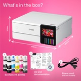Epson EcoTank ET-8500, Multifunktionsdrucker grau/schwarz, USB, WLAN, Scan, Kopie, Duplex (Druck)