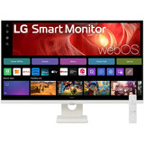 LG Smart Monitor 32U721SA-W, LED-Monitor 80 cm (32 Zoll), weiß, UltraHD/4K, VA, HDMI, USB-C, WebOS, FB