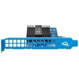 OWC Accelsior 1M2 4 TB, SSD blau/schwarz, PCIe 4.0 x4, NVMe 1.3, AIC