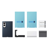 Samsung Carbon Magnet Case, Handyhülle dunkelblau, Samsung Galaxy Z Fold8