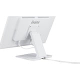 iiyama ProLite T2452MSC-W1, LED-Monitor 61 cm (24 Zoll), weiß/schwarz, FullHD, IPS, Touchscreen