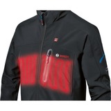 Bosch Professional Heat+Jacket GHJ 12+18V Kit Größe XL, Arbeitskleidung schwarz, inkl. Ladeadapter GAA 12V-21, 1x 12-Volt-Akku