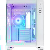 Chieftec Visio GM-30W-TG-OP, Tower-Gehäuse weiß, Tempered Glass x 2