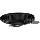 Digitus USB-C 3.2 Gen1 > RJ-45 Ethernet Kabel, 1Gbit/s, Adapter schwarz, 3 Meter, 10/100/1.000Mbit/s