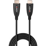 Lindy Fibre Optic Hybrid HDMI 2.1 8K60 Kabel schwarz, 30 Meter, AOC-Kabel