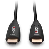 Lindy Fibre Optic Hybrid HDMI 2.1 8K60 Kabel schwarz, 30 Meter, AOC-Kabel