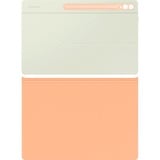 SAMSUNG Smart Book Cover, Tablethülle hellorange/mint, Samsung Galaxy Tab S10 Ultra | S9 Ultra